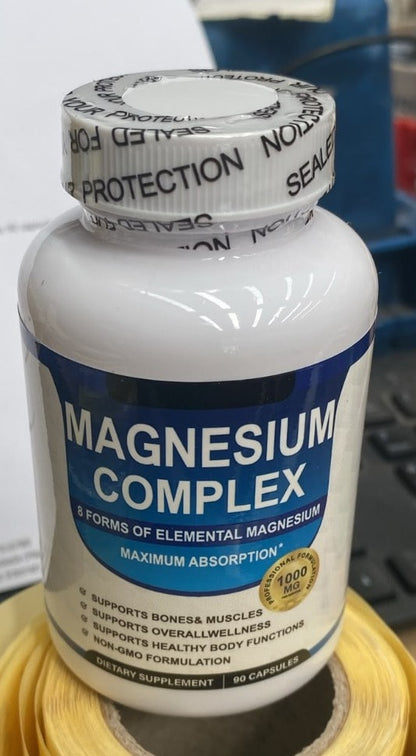Restaura tu Sistema Nervioso y Duerme Profundamente con el Único Complejo de 8 Formas de Magnesio